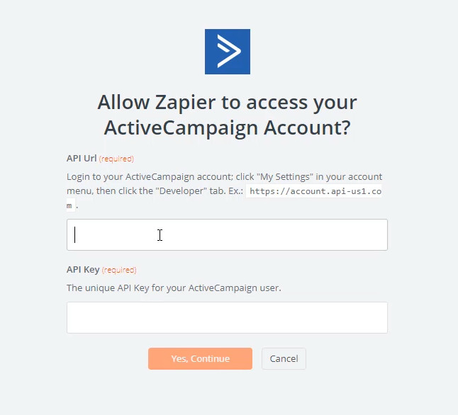 connect active campaign to zapier