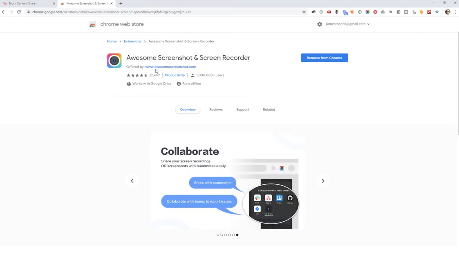 awesome screenshot google chrome extension